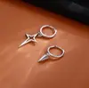 Brincos Assimétricos de Estrela Brincos de Tarraxa Cool Brincos de Verão para Mulheres Xiaozhong Fivela de Orelha Nova Moda 2021
