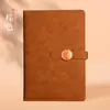 Set de Caja de Regalo de Cuaderno con Hebilla de Alto Valor A5 para Reuniones Corporativas y Toma de Notas en la Oficina, Personalizable con Logo