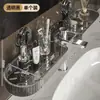 Estante para lavabo con ventosa, estante para grifo sin taladro, estante de almacenamiento para baño, organizador de tocador, venta al por mayor