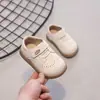 Zapatos para Bebés y Niños Pequeños con Suelas Suaves, Estilo Británico Versátil para 1-5 Años, Zapatos de Cuero de Primavera y Otoño para Niños Pequeños, Niños y Niñas, Talla 3-4