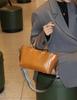 Bolso de Cuero Baidi para Mujer 2025 Nuevo Bolso de Mano de Alta Gama Cuero Vacuno de Capa Superior Gran Capacidad Hombro Cruzado Tote