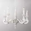 Lámpara de araña de madera simple estilo country americano Rh Iluminación creativa francesa para sala de estar, comedor, dormitorio, habitación de princesa y vestidor