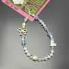 Correa Original para Teléfono con Colgante de Flor para Cadena de Teléfono, Correa para Cámara CCD, Accesorio de Muñeca, Colgante de Nicho