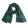 Bufanda Promocional de Exportación para Mujer, Estilo Europeo y Americano, Nuevo Chal Grueso Cálido de Otoño e Invierno, Bufanda de Acrílico a Cuadros con Flecos