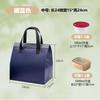 Bolsa aislante personalizada no tejida gruesa de papel de aluminio para llevar, bolsa de regalo, tamaño personalizado en stock, logotipo impreso