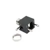 PJ-301M toma de auriculares toma de audio 3.5mm audio placa base toma de micrófono mono toma DC