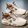 Nuevos Zapatos de Hombre para Primavera 2026 Transpirables de Caña Alta Tendencia Versátiles Suela Gruesa Casual Tipo Papá para Hombres