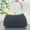 2025 Bolso de Perlas Elegante de Moda Transfronterizo Amazon Comercio Exterior Más Vendido Bolso para Vestido de Noche Fiesta Cena Celebridad