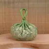 Festival del Bote del Dragón estilo antiguo portátil halter pelo fetal monedero colgante accesorios Hanfu bordado brocado bolsita bolsita bolsita vacía