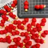Mini Espetos de Frutas Vermelhas Gato Série Acessórios Acessórios para Nail Art Resina DIY Brincos Grampo de Cabelo Materiais