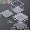 Caja de Exhibición Cuadrada Ps, Caja de Empaque de Juguete de Moda Caja Sorpresa, Caja de Almacenamiento para Pez Betta e Insectos, Caja de Plástico Transparente a Prueba de Polvo