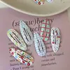 Presilhas Fofas e Doces para Meninas com Estampas Florais Coloridas, Presilhas Laterais, Presilhas para Franja, Presilhas para Testa, Grampos