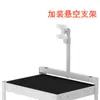 Carrito Móvil para Computadora, Estación de Trabajo Móvil para Impresora, Carrito para Instrumentos, Carrito para Máquina Todo en Uno, Carrito con Ruedas para Monitor Giratorio
