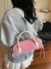 Bolsas de Designer Tendência de Nicho para Mulheres 2025 Nova Moda Versátil Bolsa Transversal Bolsa Tote Color-Blocking de Alto Padrão Bolsa Baguette