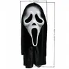 Máscara de Grito con Cuchillo Sangriento Disponible para Entrega Inmediata Disfraz de Halloween Fiesta de Disfraces Cabeza de Fantasma de Terror