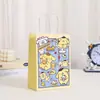 Saco de Embalagem para Presente Temático Sanrio Desenho Animado Saco de Papel Kraft Kuromi Melody Cinnamoroll Pochacco Festa