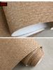 Papel tapiz de planta lino estera tejida de hierba papel tapiz techo de ingeniería fondo de TV puerta de gabinete chapa de mueble chino nuevo