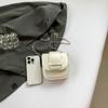 Estilo Coreano Verano Nuevo Bolso Cruzado Pequeño Bolso Mini de Silla de Montar con Cadena de Sensación de Alta Gama para Niña Bolso de Moda para Mujer