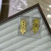 Adesivo de Telefone Ouro Puro 999 2mg Shuibei Adesivo Popular Dourado para Traseira de Telefone Loja de Ouro Transmissão ao Vivo Pequenos Presentes Físicos Varejo
