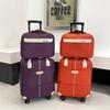 Maleta con Ruedas, Bolsa de Viaje, Maleta Ligera, Rueda Universal, Bolsa de Equipaje de Gran Capacidad, Bolsa de Mano para Abordar Regalo para Hombres y Mujeres Logo