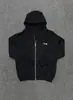 Sudadera con capucha Alcatraz Europea y Americana Transfronteriza Estilo Hip-Hop Street con Estampado de Letras Holgada Casual Chaqueta con Cremallera