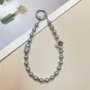 Muñeca Linda de Dibujos Animados Cadena Hecha a Mano Cordón Colgante Adorno Colgante Cordón para Teléfono Bolso con Cuentas para Cámara Colgante para Teléfono