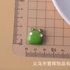 Superficie Mate Lindo Animal de Dibujos Animados Cabeza DIY Pasador para el Cabello Infantil Tocado Accesorios de Pegamento de Crema Parche Cachorro Rana