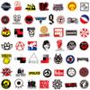 50 Pegatinas Graffiti con Logotipo de Banda de Rock Rock Equipaje Motocicleta Patineta Casco Pegatinas Personalizadas Impermeables