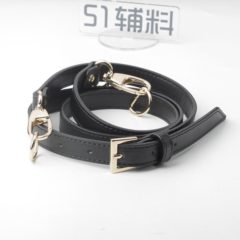 黑色方扣浅金色