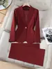 Traje de Negocios de Talla Grande de Alta Calidad Traje de Trabajo para Mujer de Oficina