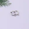 Estrella de 13 mm con resorte colgante clip para oreja invisible accesorios para pendientes falsos unisex DIY