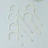 Accesorios para perchero de tienda de ropa gancho madera maciza plástico pantalones Chuck 20cm grueso dorado y plateado Negro 15 gancho largo venta al por mayor