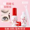 Pegamento para Pestañas Postizas Xixi Transparente Secado Rápido Invisible Larga Duración Estilizado Súper Pegajoso No Irritante Pegamento para Doble Párpado Crema de Estilizado