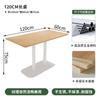 Mesas y Sillas Comerciales para Catering Transfronterizo, Restaurantes en Cadena, Mesas de Comedor de Madera Maciza, Mesas Redondas para Tiendas de Té de Leche, Mesas y Sillas para Cafeterías de Cocina Fusión