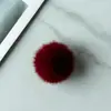Bola de Pelo Sintético Imitación Visón 4-6cm Colgante de Bola de Pelo Artificial Zapatos y Sombreros Ropa DIY Pendientes Accesorios de Joyería Fabricantes Suministro