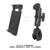Soporte de cabeza de bola plana universal para VIN de coche, antivibración, extensible, fijo, 8-14 pulgadas, soporte plano de cabeza de bola universal