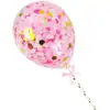 Decorações de Bolo de Aniversário Infantis Tendência Estilo Ins Coreano Urso Pintado à Mão Macarons Coloridos Balões 3D