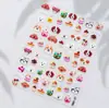 Pegatinas para Uñas Nuevas y de Moda Estilo Ins al por Mayor Línea Artística de Perro Venta Caliente Serie de Animales Lindos Japoneses Decoraciones