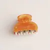 Presilha de cabelo feminina pequena, elegante e versátil, estilo coreano; garra de cabelo; presilha para franja; pequeno acessório de cabelo elegante