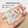 Cuentas de Gota de Agua Cuerno Pegajoso Perla Pendientes para el Cabello Pasador Accesorios Colgantes Hebilla Colgante Colgante de Perla Cadena de Cola de Cuenta DIY