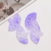 Estilo Chinês Ventilador de Nevoeiro Degradê Vazado Pingente Acrílico Pingente Brincos DIY Acessórios para Chaveiro