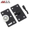 Rueda de puerta corredera para muebles, rodamiento 338, polea superior e inferior para armario, accesorios de hardware, polea para puerta corredera de armario