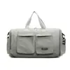 Nova Bolsa Fitness com Duplo Bolso, Novo Compartimento para Sapatos, Bolsa de Viagem Redutora de Carga, Bolsa de Embarque para Curta Distância, Fabricante de Bolsa de Viagem Diagonal de Nylon