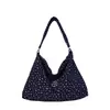 Bolsa de Lona Floral Estilo Coreano Casual Bolso de Hombro para Mujer 2026 Nuevo Bolso Tote de Gran Capacidad Bolso de Hombro a la Moda