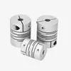 Aleación de Aluminio Acoplamiento de Línea Paralela Tipo Abrazadera Tornillo de Avance de Codificador Motor Paso a Paso Motor Servo Acoplamiento Elástico