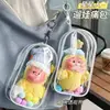 Labubu Coca-Cola Muñeca de Vinilo Bolso Personaje Estrella Estuche Protector Bolsa Transparente de PVC Bolsa de Almacenamiento a Prueba de Polvo