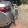 Rack de Bagagem Dobrável de Liga de Alumínio para Cauda de Carro Rack Quadrado para Bagagem de Reboque Rack de Bagagem Traseiro de Carro de Viagem Cesta para Animais de Estimação
