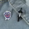 Insígnia Broche Escudo de Metal Criativo para Gotejamento de Óleo Liga de Zinco Ecológica Banho Eletrolítico Personalizado Direto da Fonte da Fábrica