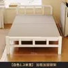 Cama individual plegable para uso doméstico, viviendas de alquiler, cama sencilla para cuidados temporales