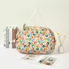 Bolsa de Compras Dobrável Verde Japonesa Viagem Ombro Portátil Espessada Bolsa de Compras de Vegetais Supermercado Bolsa Verde Bolsa de Transporte 210D